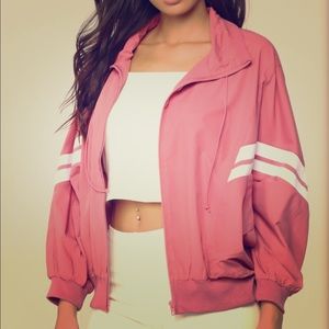 Pull down jacket- Mauve